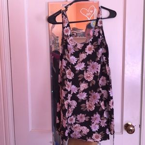 Flowery Tank Top Dress